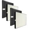 Image de vhbw 4x Filtre compatible avec Philips AC1214, AC1215, AC1217, AC1214/10 purificateur d'air - filtre HEPA, filtre à charbon actif
