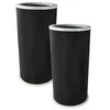 Image de vhbw 2x Filtre à charbon actif compatible avec Xiaomi Mi Air Purifier 2, 3, 2H, 2C, 3C, 2S, 3H purificateur d'air - Filtre à air gris/noir
