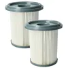 Image de vhbw 2x filtre compatible avec Philips FC8734/02, FC8736/01, FC8738/01, FC8740/01, FC8740/02 aspirateur - filtre HEPA gris foncé/blanc