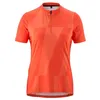 Image de Gonso Femme Adventure Jersey Halfzip Maillot, Fiesta Red, S