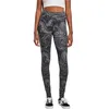 Image de Urban Classics Leggings AOP Soft Femme Legging Noir M 92% Polyester, 8% Élasthanne