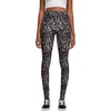 Image de Urban Classics Leggings AOP Soft Femme Legging léopard S 85% Polyester, 15% Élasthanne Slim Fit