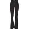 Image de Urban Classics Jean Évasé Super Stretch Femme Jean Noir W28L33 98% Coton, 2% Élasthanne Bootcut