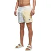 Image de Urban Classics Short de Bain 3 Blocs Maillot, Crème Pastel, 2X-Large Homme