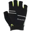Image de Roeckl Iguna Gants de Cyclisme Noir/Jaune Fluo Taille 7,5