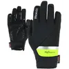 Image de Roeckl Ranten 2 Gants de cyclisme d'hiver longs, Gants Velo, noir/jaune 2025 : taille : 10,5