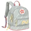 Image de Lässig sac à dos Happy Trails Mini Backpack 6,5L Flower gris