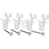 Image de Sécurité de transport compatible avec Bosch 10012244 Fixation pour tambour et machine à laver 4 pièces