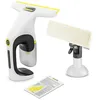 Image de Kärcher nettoyeur de vitres sans fil WV 1 Compact Care, autonomie : 25 min, réservoir : 100 ml, poids : 0,5 kg, pulvérisateur avec bonnette en microfibres, nettoyant pour vitres (20 ml)