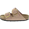 Image de Birkenstock, Slides pour femme, rose, 36 EU