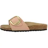 Image de Birkenstock Sandales Bio Arizona pour Femme métallisées, Rose, 38 EU Estrecho