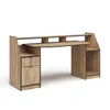 Image de Vicco Bureau Joel, Chêne de Force doré/Noir, 180 x 66 cm avec 1 tiroir et 1 Porte