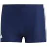 Image de adidas Homme Classic 3-Stripes Swim Boxers, Team Navy Blue 2 / White, 9-10 Years