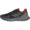 Image de adidas Homme Terrex Soulstride Rain.RDY Trail Running Shoes, Core Black/Grey Four/Solar Red, 44 EU