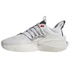 Image de adidas Alphaboost V1, Shoes-Low (Non Football) Homme, Multicolore FTWR White Blue Fusion Bright Red, 43 1/3 EU