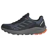 Image de adidas Homme Terrex Trail Rider Gore-TEX Trail Running Shoes, Steel/Core Black/Impact Orange, 44 2/3 EU