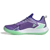 Image de adidas Femmes Defiant Vitesse W Clay Shoes-Low (Non Football), Violet Fusion Argent Met Pulse Mint, 40 EU