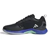 Image de adidas Avacourt, Chaussures de Tennis pour Femme, Core Black Silver Met Lucid Blue, 40 EU