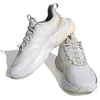 Image de adidas Alphabounce +, Sneaker Femme, FTWR White/Zero met./Grey Three, 40 EU