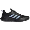 Image de adidas Defiant Speed M, Sneakers Homme, Core Black/Blue Dawn/Lucid Fuchsia, 45 1/3 EU, Core Noir Bleu Aube Brillant Fuchsia, 45 1/3 EU