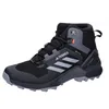 Image de adidas Terrex Swift R3 Mid GTX, Sneakers Homme, Core Black/Grey Three/Solar Red, 40 EU, Core Black Grey Three Solar Red, 40 EU