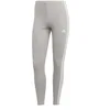 Image de adidas Femme Essentials 3-Stripes High-Waisted Single Jersey Leggings, Medium Grey Heather/White, L