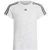 Image de adidas Fille Train Essentials AEROREADY 3-Stripes Slim-Fit Training Tee, White/Black, 14-15 Years