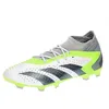 Image de adidas Football Shoes (Firm Ground) Predator Accuracy.1 FG J, FTWR White/Core Black/Lucid Lemon, IE9500, 29