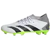 Image de Adidas Mixte Predator Accuracy.3 Firm Ground Boots, Cloud White/Core Black/Lucid Lemon, 42 EU