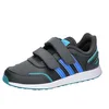 Image de adidas Mixte Enfant VS Switch 3 Lifestyle Running Hook and Loop Strap Shoes, Carbon/Bright Royal/Arctic Fusion, 30 1/2 EU