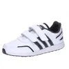 Image de adidas Mixte Enfant VS Switch 3 Lifestyle Running Hook and Loop Strap Shoes, Cloud White/Core Black/Core Black, 31 EU