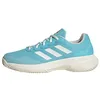 Image de adidas Femme Gamecourt 2.0 Tennis Shoes, Light Aqua / Off White / Bright Red, 38 2/3 EU