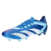 Image de adidas Mixte Predator Accuracy.1 L FG Football Shoes (Firm Ground), Bright Royal/FTWR White/Bliss Blue, 42 2/3 EU