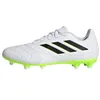 Image de adidas Mixte Copa Pure.3 Firm Ground Boots, Cloud White/Core Black/Lucid Lemon, 42 EU