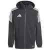 Image de adidas Football - Teamsport Textile - Vestes Tiro 24 Veste de Pluie Noir et Blanc XL