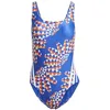 Image de adidas Maillot de bain Farm Bold pour femme, bleu/blanc, taille 34