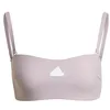 Image de adidas Iconisea Haut de bikini bandeau polyvalent, Figue préaimée / blanc, 62