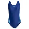 Image de adidas Femme 3-Stripes Swimsuit, Dark Blue/Blue Burst, 34