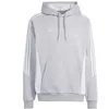 Image de adidas Sweat à Capuche Tiro24 pour Homme Gris chiné/Blanc 3XL