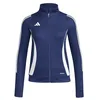 Image de adidas Veste d'entraînement TIRO24 pour femme Bleu marine 2/blanc Taille XL