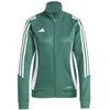 Image de adidas Femme Tiro24 Training Full Zip Track Suit, team dark green/white, L