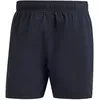 Image de adidas Homme Solid CLX Short-Length Swim Shorts, Black/Lucid Lemon, M