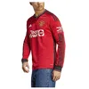 Image de 2023-2024 Man Utd Long Sleeve Home Football Soccer T-Shirt Maillot
