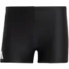 Image de Adidas Herren Solid Swim Boxers, Black/White, XS