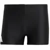 Image de Adidas Herren Solid Swim Boxers, Black/White, S