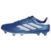 Image de adidas Mixte Copa Pure 2.1 FG Football Shoes (Firm Ground), Lucid Blue/FTWR White/Solar Red, 42 2/3 EU
