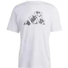 Image de adidas Homme Train Essentials Seasonal Training Graphic Tee, White/Grey Five, L