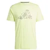 Image de adidas Homme Train Essentials Seasonal Training Graphic Tee, Pulse Lime/Silver Pebble, XL
