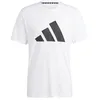 Image de adidas Homme Train Essentials Feelready Logo Training Tee, White/Black, XL