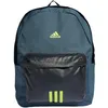 Image de adidas Mixte Classic Badge of Sport 3-Stripes Backpack, Arctic Night/Black/Lucid Lemon, One size